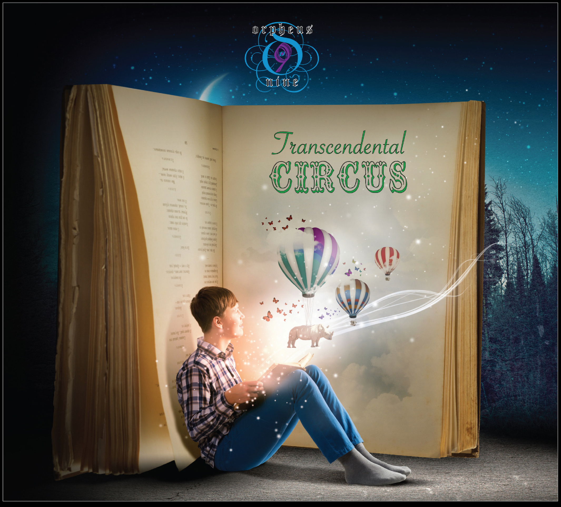Transcendental Circus album cover & press